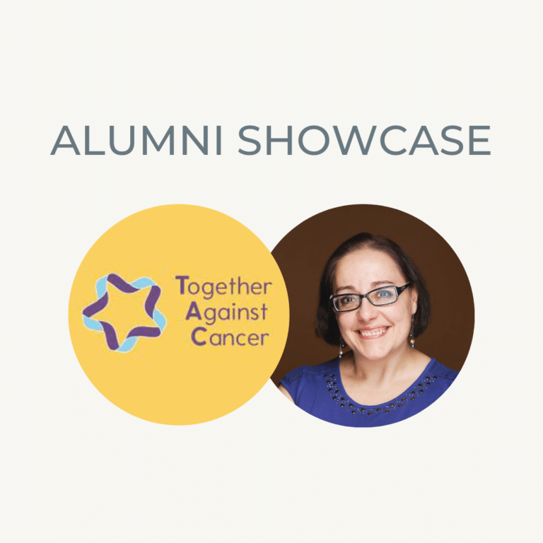 Graduate Showcase: Valerie Viot – Together Against Cancer Charity