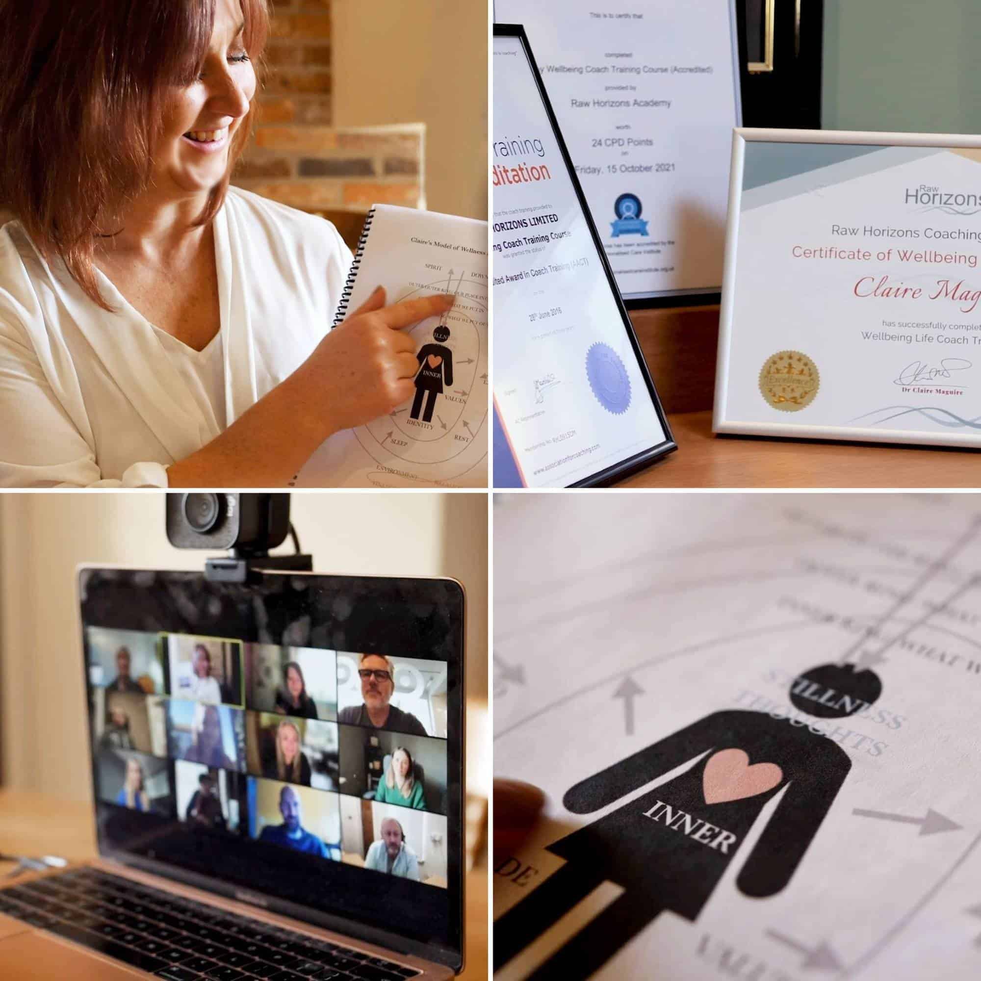 Health + Wellbeing Coach Training - Live Zoom Course