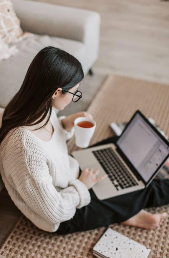 Woman Studying Self Study